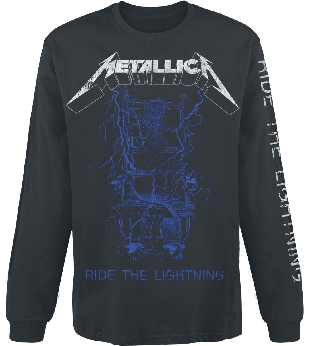 Metallica ride the lightning, Women's Fashion, Tops, Longsleeves