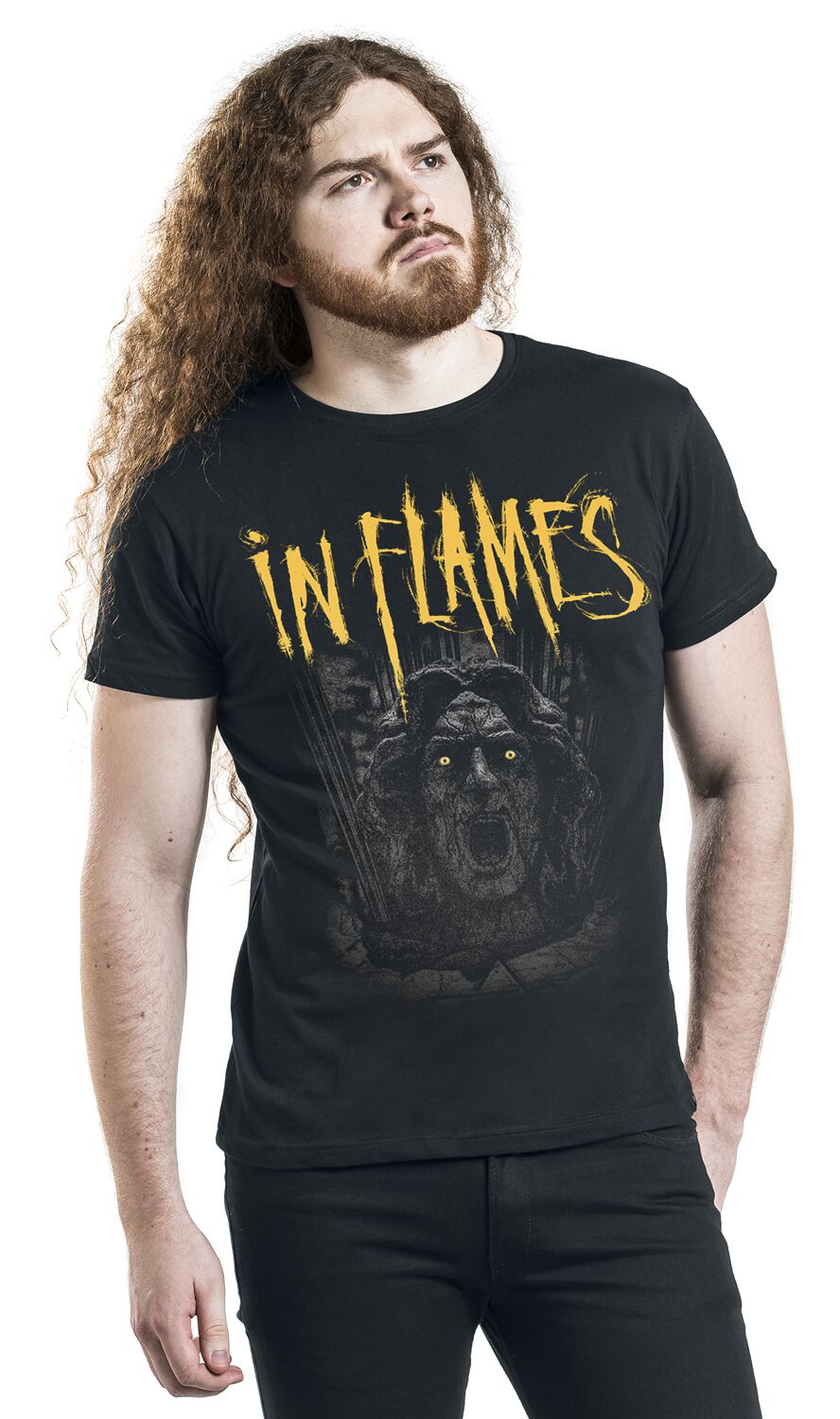 vente plukke Kollega Clayman We Trust | In Flames T-Shirt | EMP