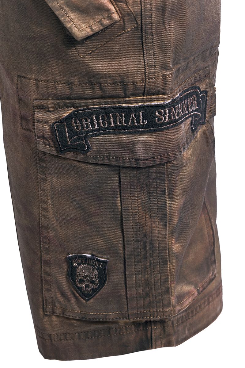 Army Vintage Shorts | Rock Rebel by EMP Shorts | EMP