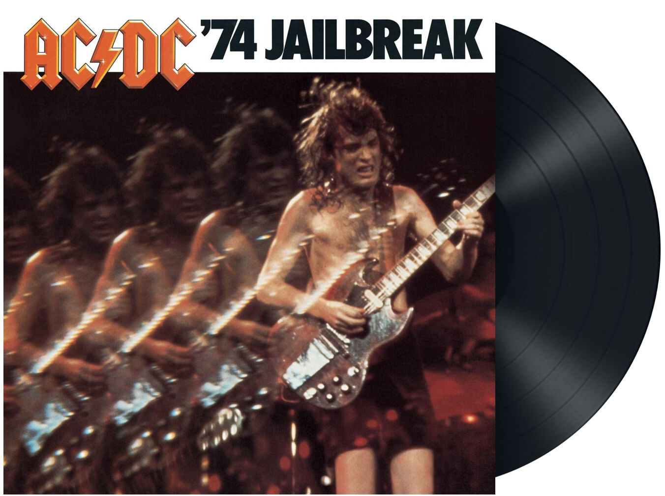 AC/DC LP Vinyl Record '74 Jailbreak 1984 Atlantic 80178-1-Y RARE Matrix /  Runout
