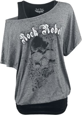 When The Heart Rules The Mind | Rock Rebel by EMP T-Shirt | EMP