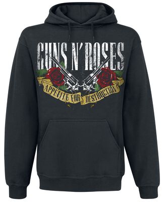 Appetite For Destruction - Banner | Guns N' Roses Hooded sweater | EMP