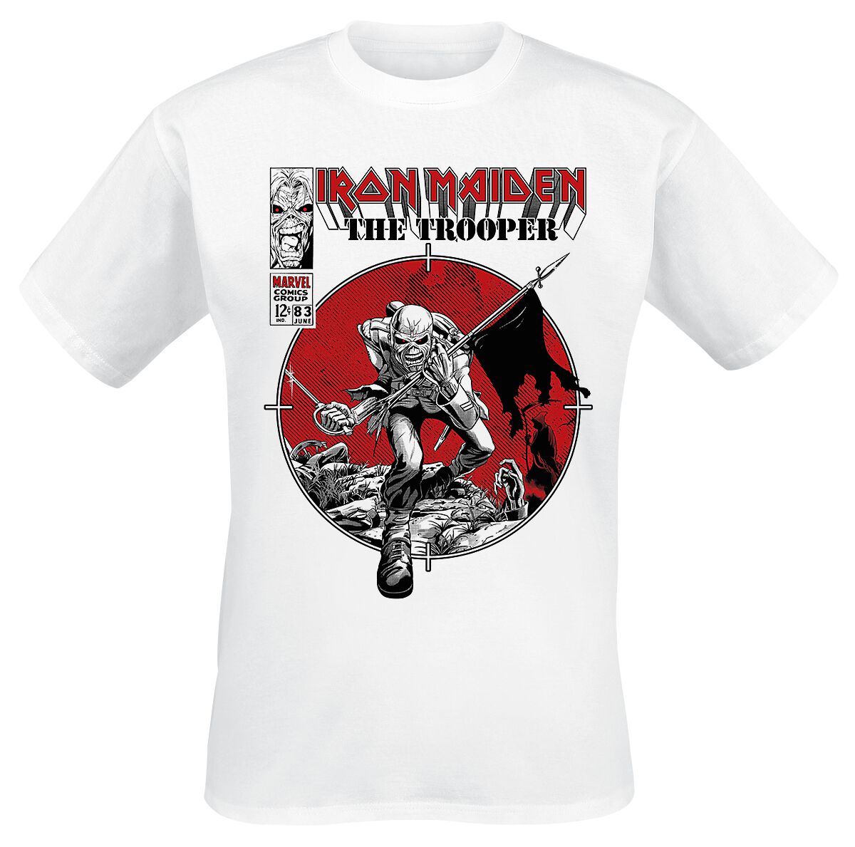 Iron Maiden x Marvel Collection - Trooper Comic, Iron Maiden T-Shirt
